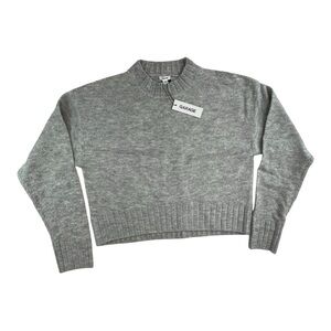 Garage Chandail Long Sleeve Crew Fine Gauge Sweater Navy / White Women’s Size XS